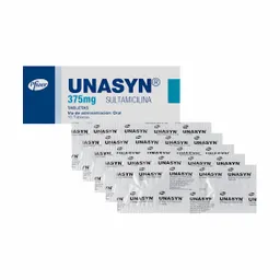 Unasyn Pfizer S.A 375Mg X 10 Tabletas Pfizer