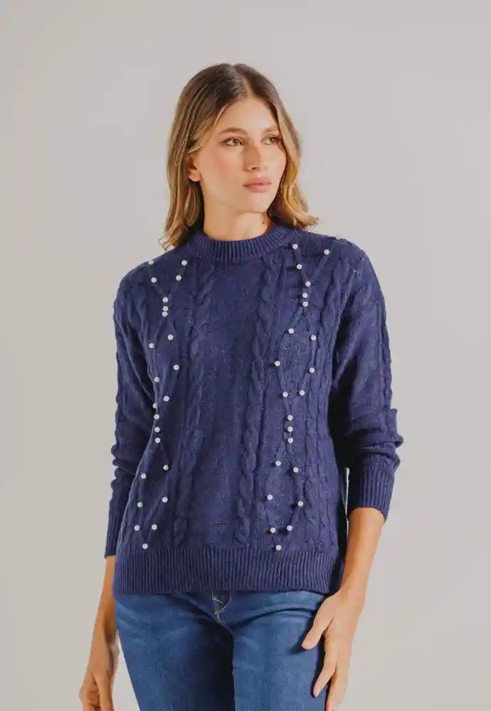 Tejido Cerrado S-azul Oscu