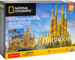 National Geographic Rompecabezas 3d Basílica Sagrada Familia