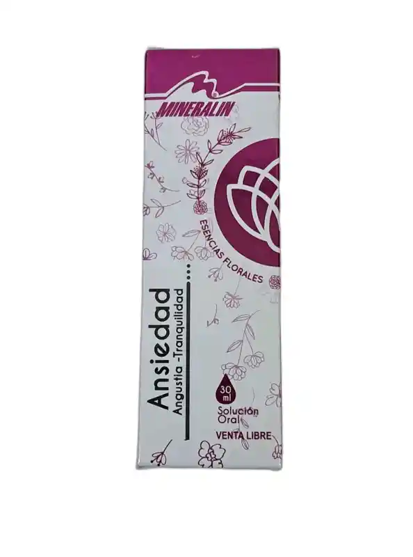 Mineralin Esencia Floral Ansiedad Angustia Tranquilidad