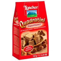 Quadratini Loacker Galleta Wafer Napolitana