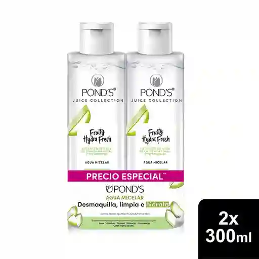 Ponds Agua Micelar Fruity Hydra Fresh Aloe