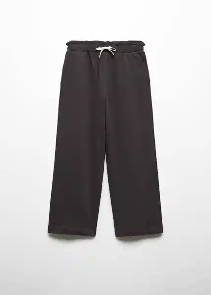 Pantalón Berlin Niñas Antracita Talla 10 Mango