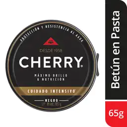 Cherry Betún en Pasta Color Negro
