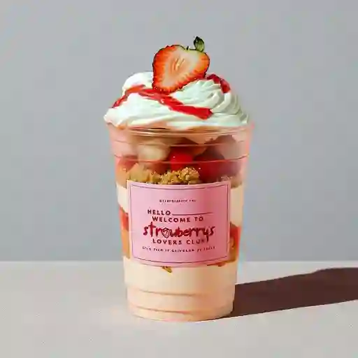 Fresas con Crema Grande