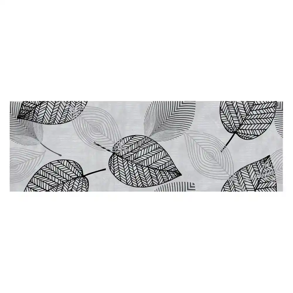 Esmalgres Pared Negro Polka 15 X 45 Cm