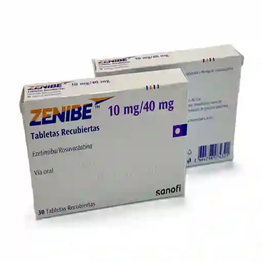 Zenibe Ezetimibe/rosuvastatina 10/40 Mg