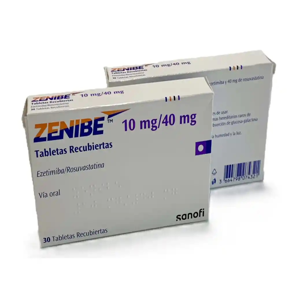 Zenibe Ezetimibe/rosuvastatina 10/40 Mg