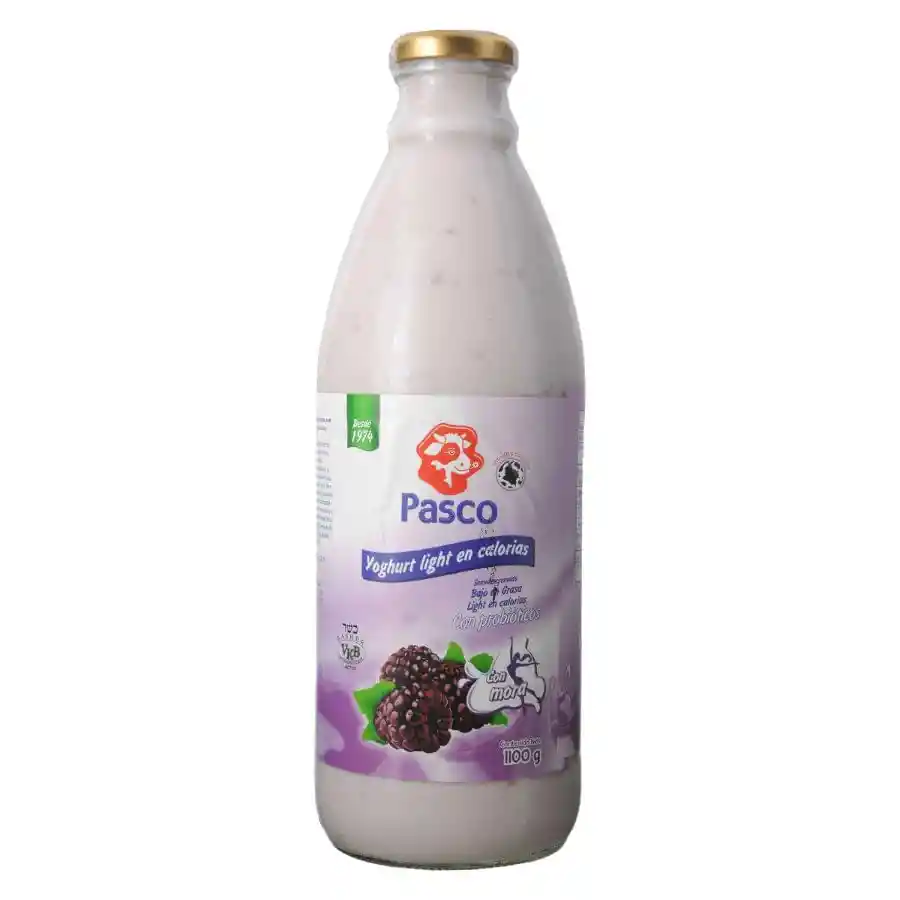 Yogurt Pasco Light S/descrem Mora