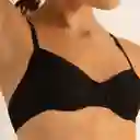 Brasier Negro Para Mujer Magnolia