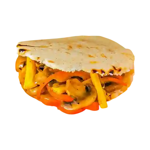 Arepa con Vegetales