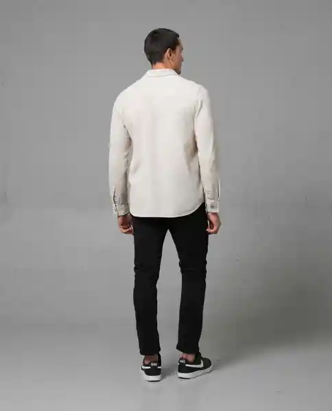 Camisa Hombre Beige XXL 112 G100_BEI161108 Rifle