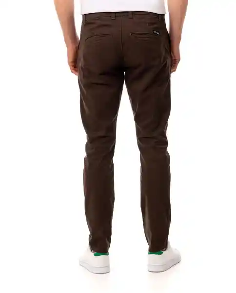 Pantalón Café Chestnut Talla 34 Rifle169e001