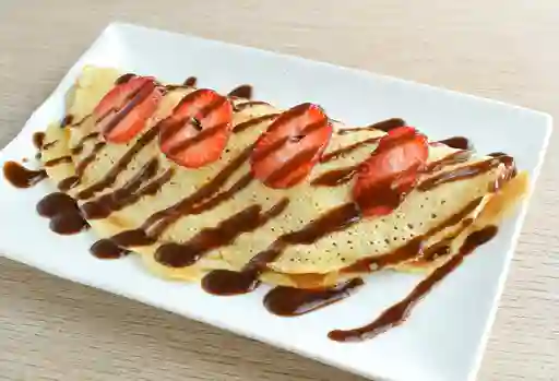 Crepe Fresa y Nuetlla