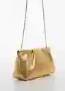 Bolso P Feria Oro Talla 99 Mujer Mango