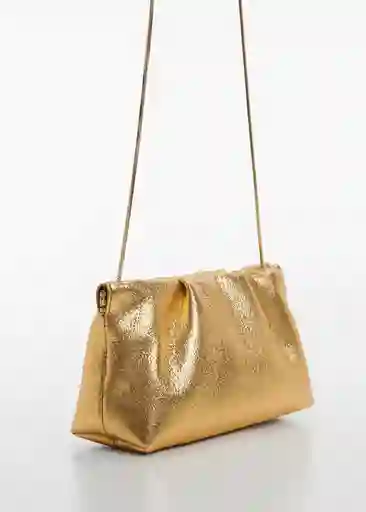 Bolso P Feria Oro Talla 99 Mujer Mango