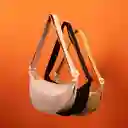 Bolso Crossbody Deportivo Liso Negro Serie Miniso