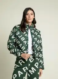 Chaqueta Puff Verde S