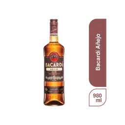 Bacardi Ron Añejo 980 mL