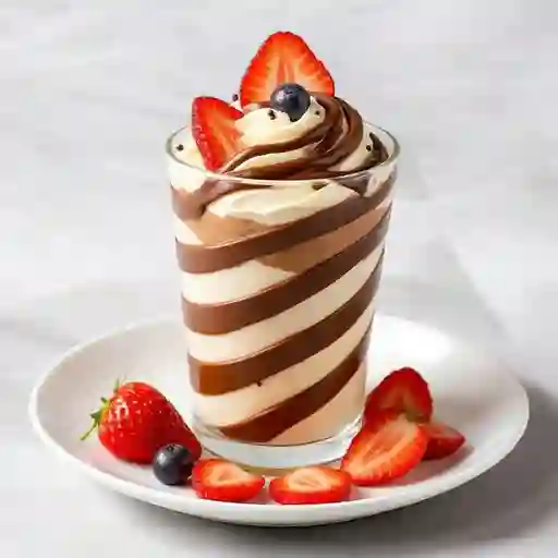 Vaso peque con nutella