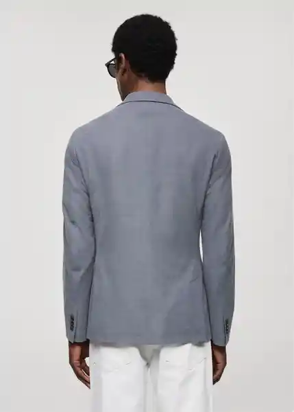 Blazer Americana Verner Azul Talla 50 Hombre Mango