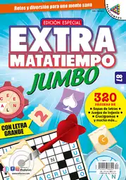 Pasatiempos Extra Matatiempo con Letra Grande- Edycon