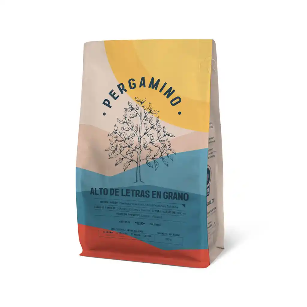 Cafe Alto de Letras Grano*