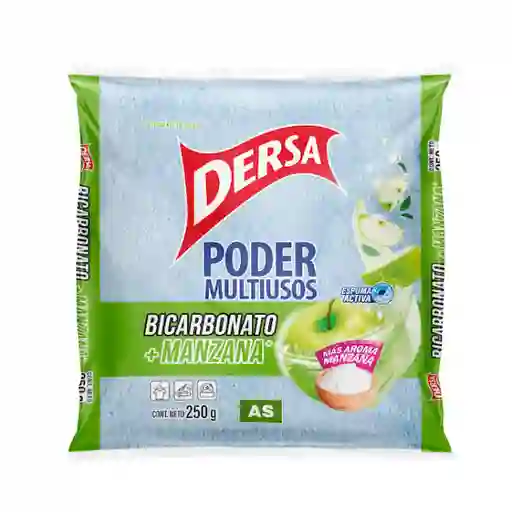 Dersa Detergente en Polvo con Bicarbonato Manzana
