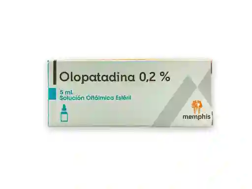 Memphis Olopatadina Solución Oftálmica (2 g)