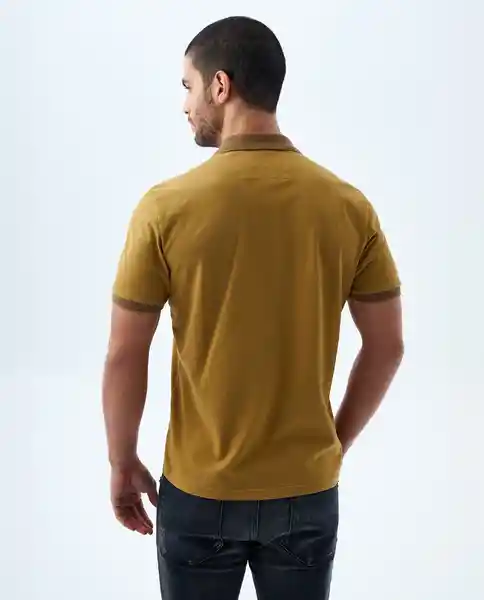 Camiseta Hombre Amarillo Talla L 809f012 Americanino