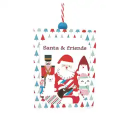 Colgante Cartel Happy Xmas Krea 3