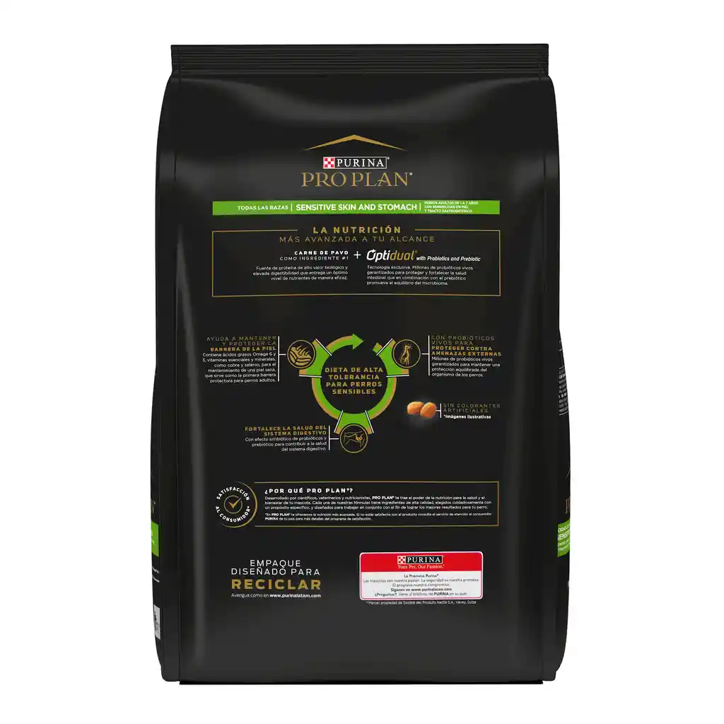PRO PLAN SKIN & STOMACH ADULTO 3,5 kg