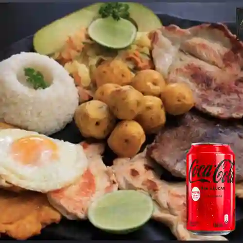 Combo Cayana Especial + Coca Cola Sin Azúcar 330Ml