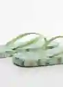 Chanclas Palm Verde Talla 27 Niños Mango