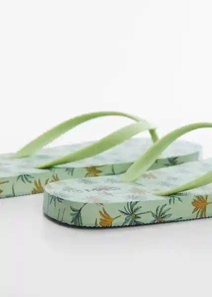 Chanclas Palm Verde Talla 27 Niños Mango