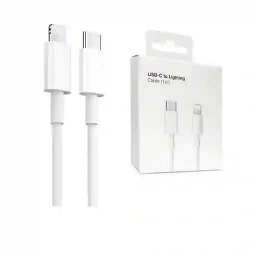 Cable Cargador Iphone Usb-c (tipo C) To Lightning 1 Metro Generico