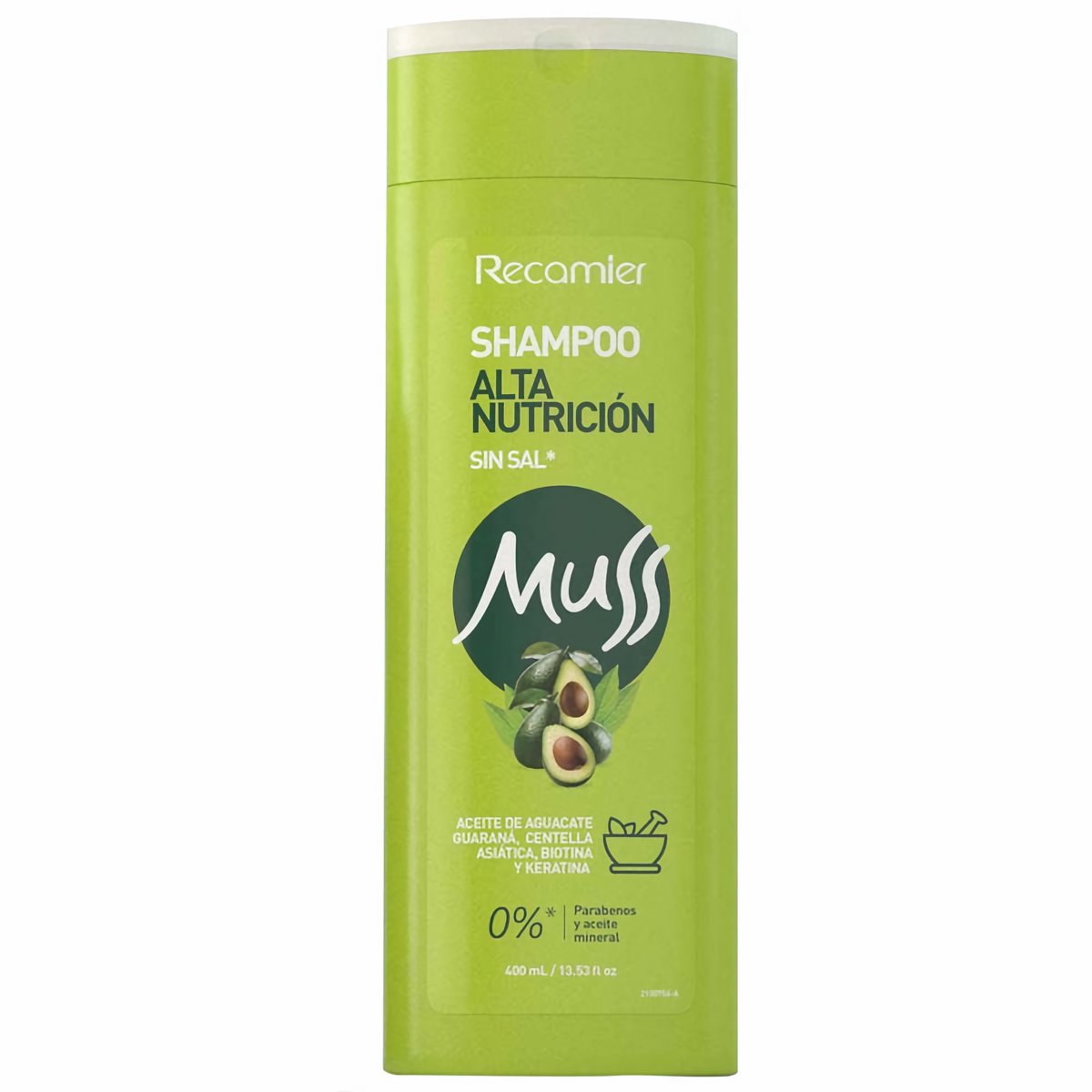 Muss Shampoo Alta Nutrición 400 ml