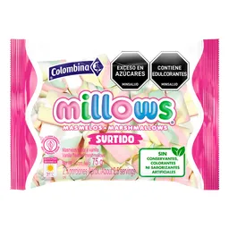 Millows Masmelos Surtidos Sabor a Vainilla