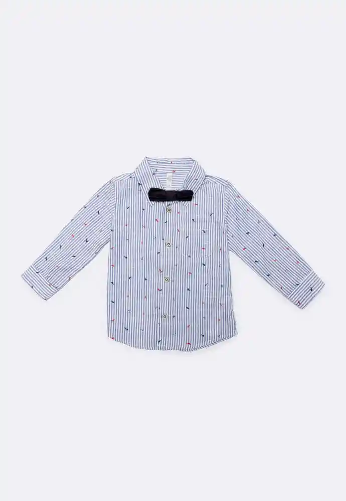 Camiseta Manga Larga 9/12meses-estamp 1