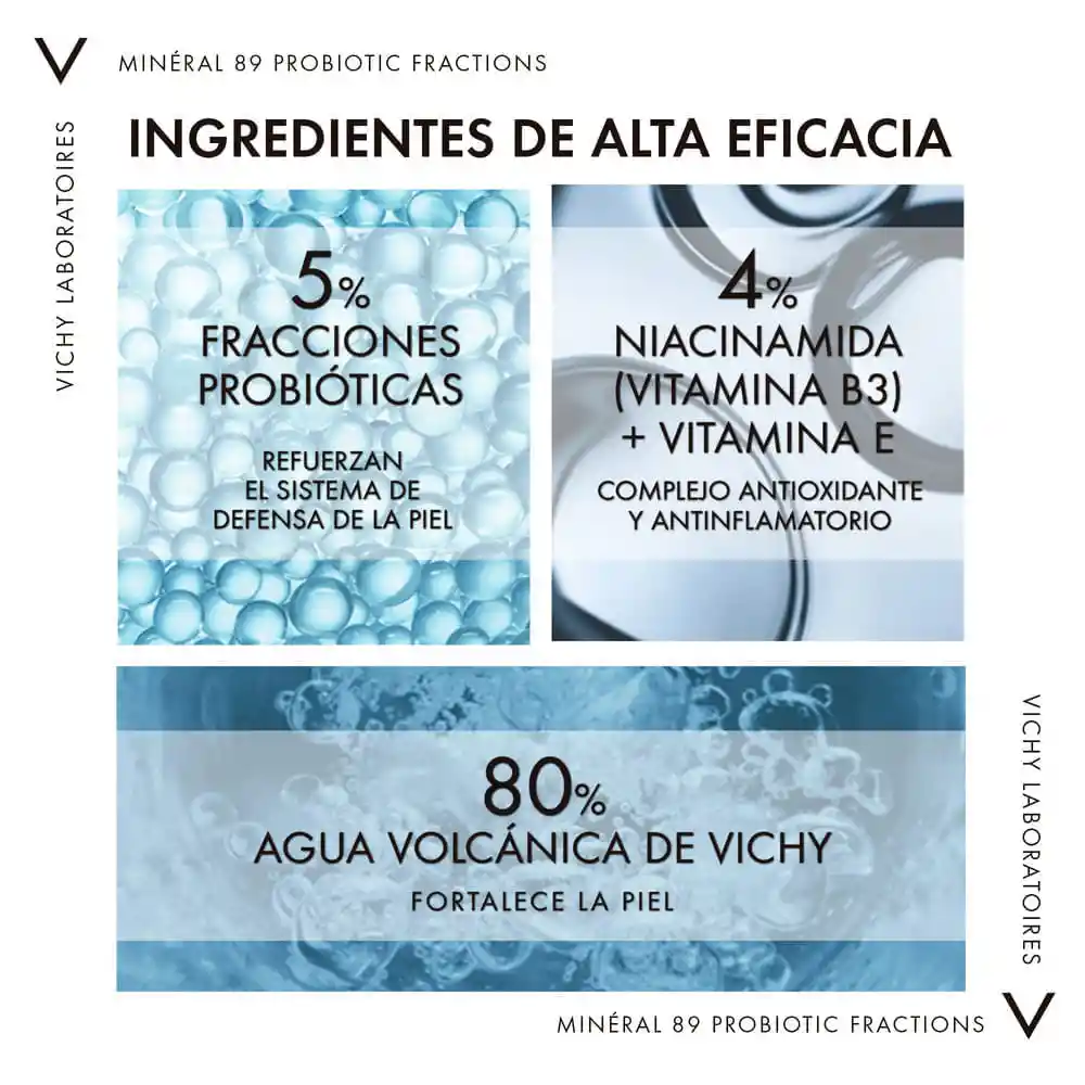 Vichy Sérum Fortalecedor Cutáneo Mineral Probiotic Fractions