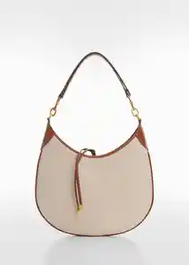Bolso g Marsella Cuero Talla 99 Mujer Mango