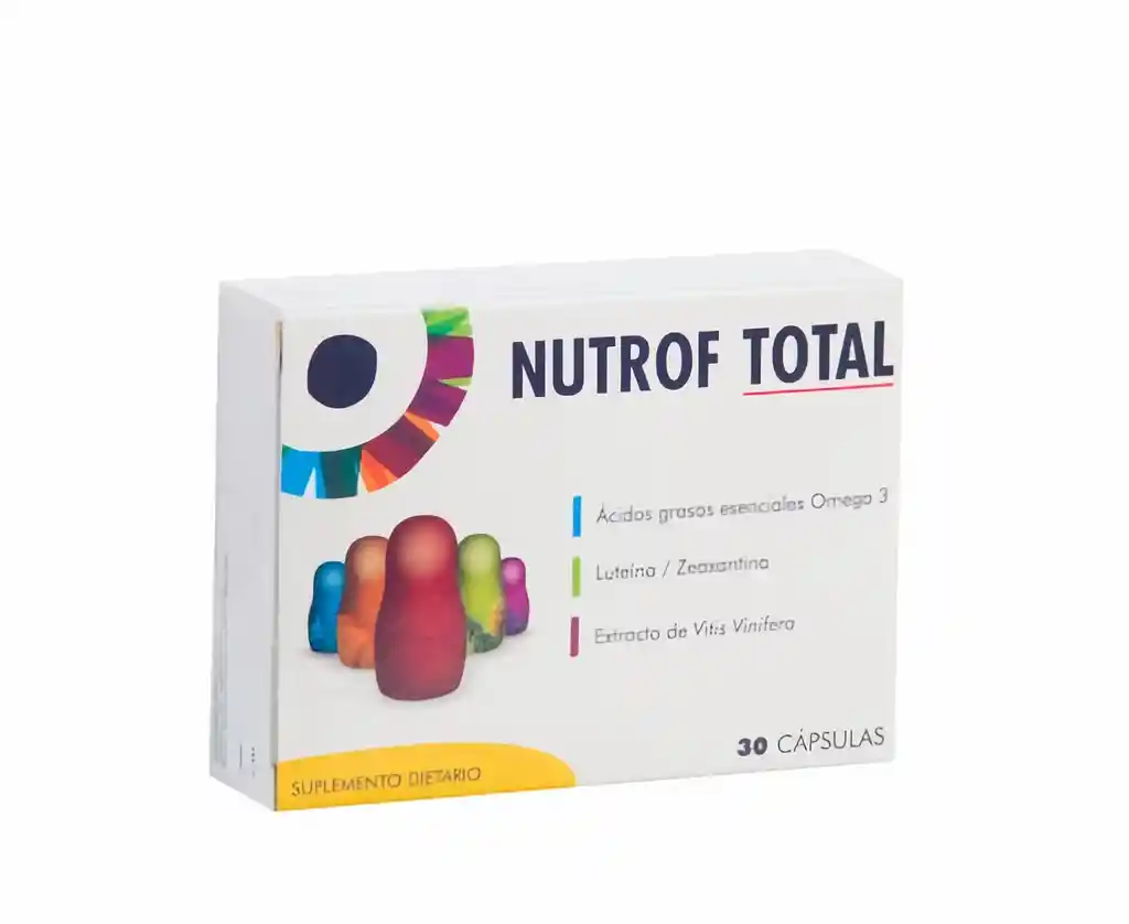 Nutrof Total Suplemento Dietario x 30 Cápsulas