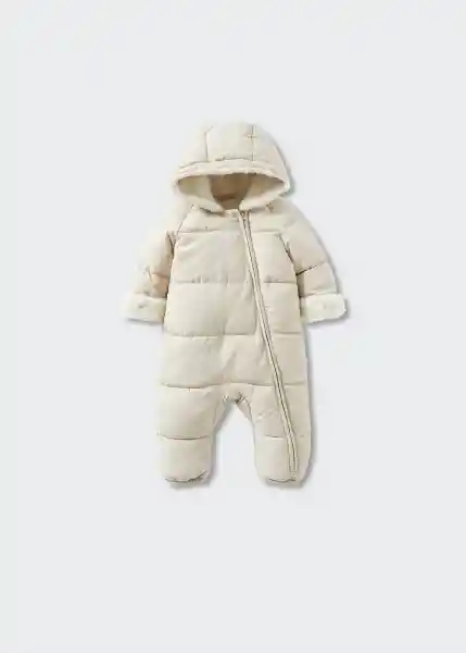 Anorak Teddyl3 Hielo Talla 61 Niños Mango