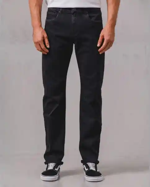 Jean Hombre Negro Talla 36 Rifle