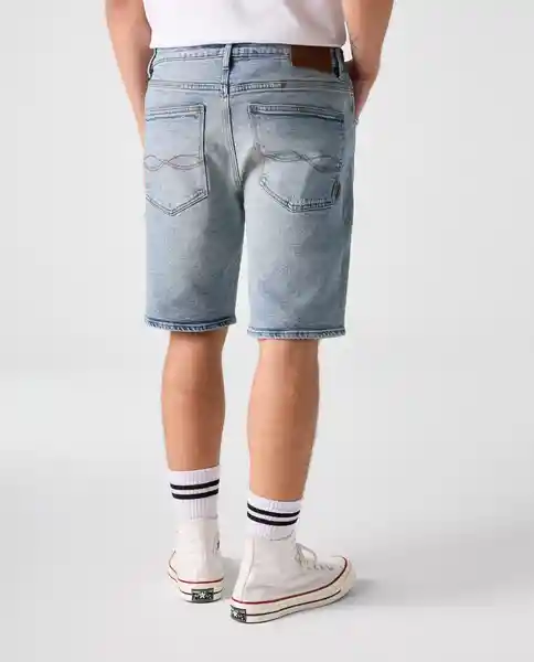 Bermuda Hombre Azul Talla 34 552G003_AZU114604 Americanino