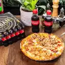 Combo Pizza Mediana + 2 Coca Cola 250ml