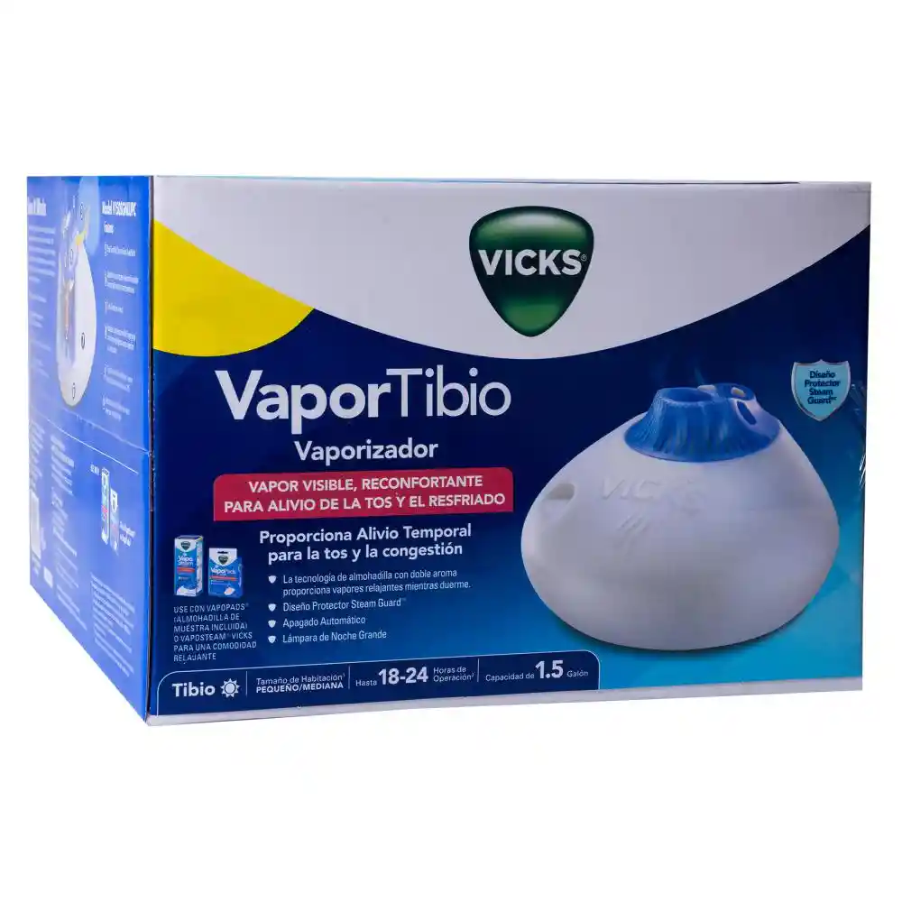 Vicks Vaporizador Vapor Caliente