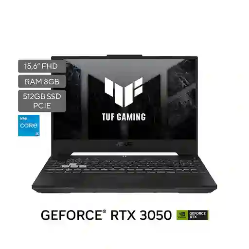 Computador Gaming. Asus Tuf F15 Intel Core I5 12500h Ram- 8 Gb 512 Gb Ssd Fx507zc4-hn056w