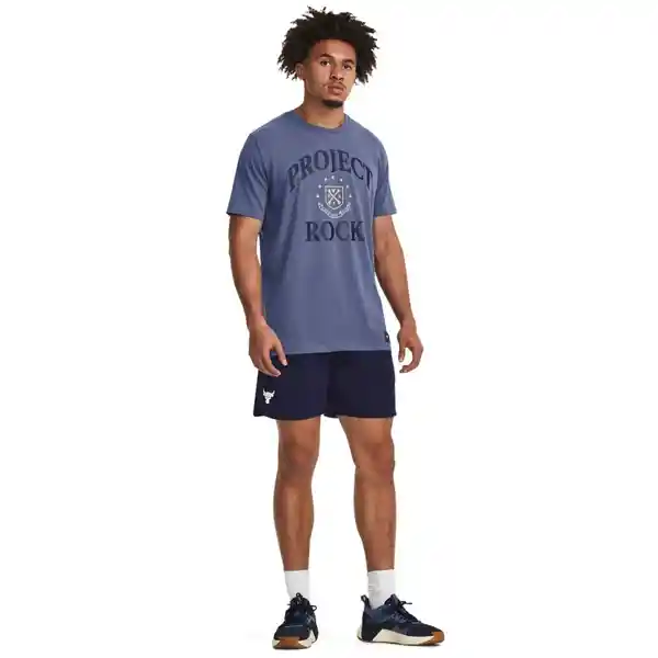 Under Armour Camiseta Ua Pjt Rock St Ss Azul Talla MD