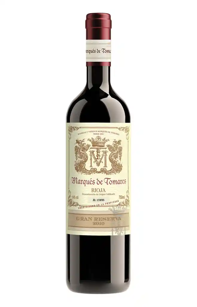 Marqués de Tomares Vino Tinto Gran Reserva Rioja
